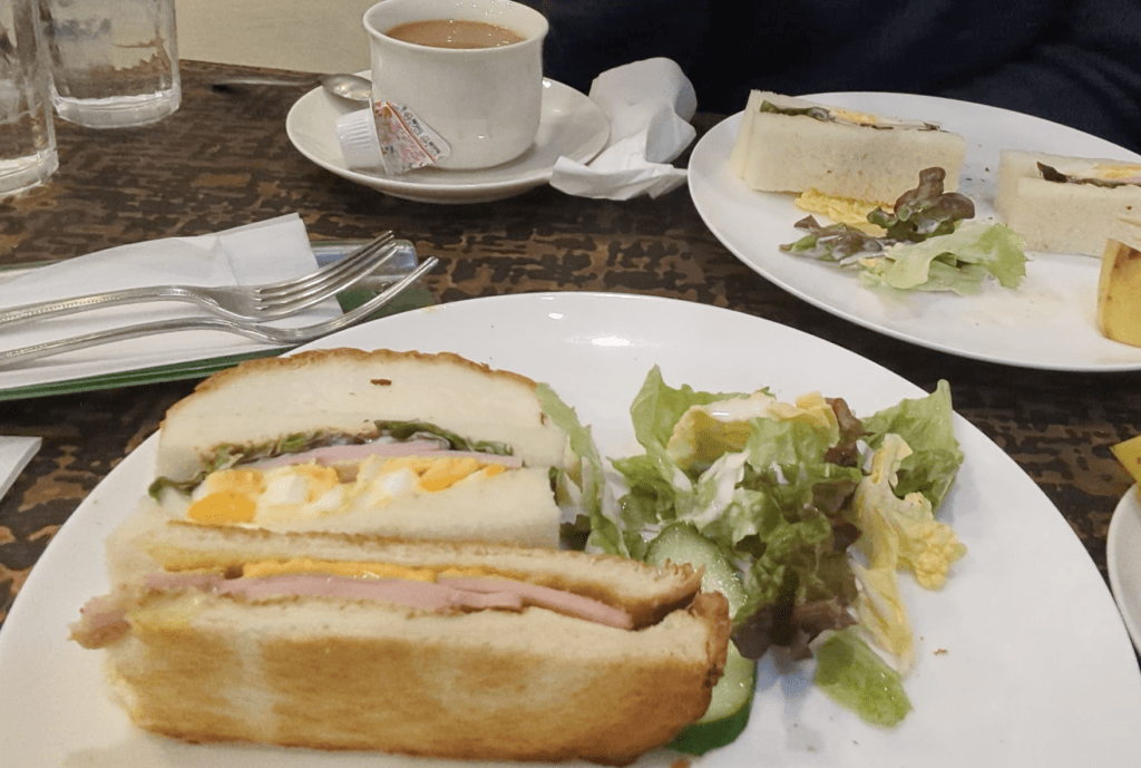 kissaten breakfast set